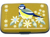 I Like Birds Blue Tit Green RFID Wallet