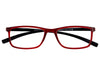 NEWPORT ESSENTIAL Red Reading Glasses