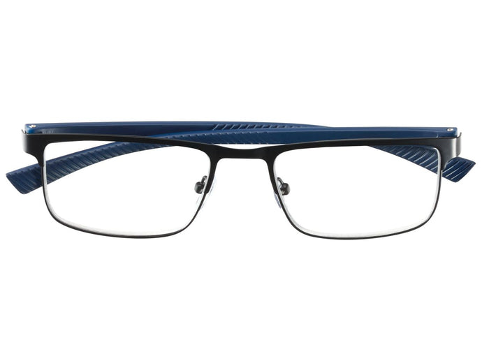 Tetbury Black Blue Reading Glasses