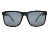 Nico Black Unisex Sunglasses