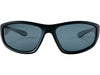 Ellis Black Unisex Sunglasses Polarised