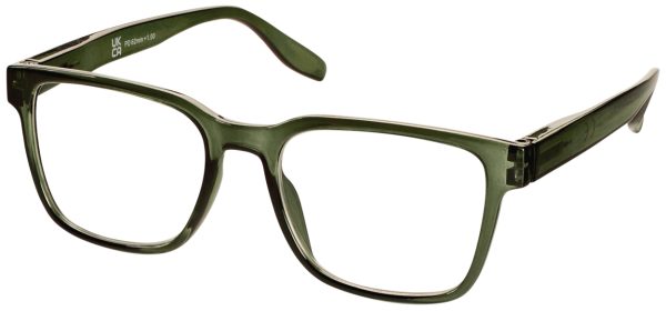 Leeds Khaki ECO Friendly Reading Glasses - Image 2
